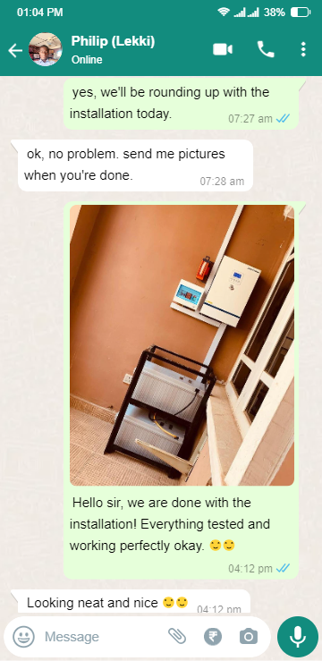 reliable solar service in LAgos nigeria